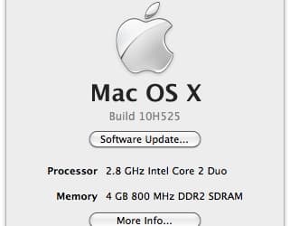 Apple начала тестирование Mac OS X 10.6.5