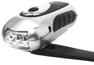 Energenie EG-PC-002 -  зарядное устройство для мобильных телефонов с ручным приводом и фонариком