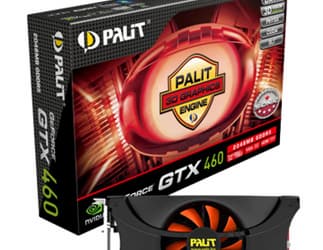 Видеоадаптер Palit GTX 460 Sonic 2GB — заводской разгон и поддержка HDMI 1.4a