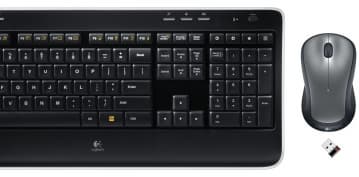 Logitech: беспроводной комплект в корпусе обтекаемой формы