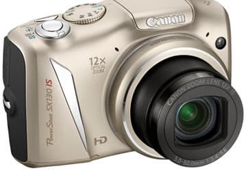 Canon PowerShot SX130 IS: 12х зум и запись видео высокой четкости