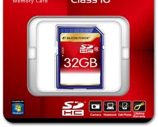 Silicon Power выпустила карту SDHC Class 10 объемом 32 ГБ