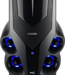 Корпус AeroCool Syclone II: «турбостиль» для требовательных геймеров в новой версии 