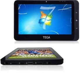 Планшет Tegatech TEGA v2 размерами напоминает iPad, но работает под управлением Windows 7
