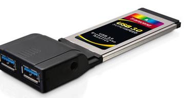 Transcend предлагает использовать ExpressCard для оснащения ноутбуков портами интерфейса USB 3.0