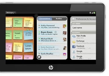HP обозначила срок выпуска планшета с webOS