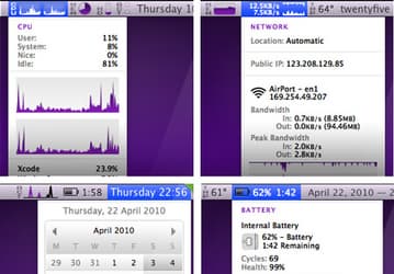iStat Menus 3.0.5 — утилита системного мониторинга для Mac OS X