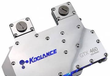 Водоблок Koolance покрывает всю поверхность DX11-карты GeForce GTX 460