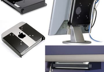 MacCuff mini поможет закрепить Mac mini на мониторе