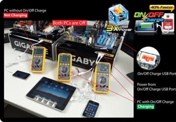 Gigabyte: функция On/Off Charge хорошо работает и с iPhone 4