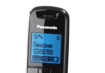 Новая серия DECT-телефонов Panasonic с функцией, снижающей уровень мощности радиосигнала