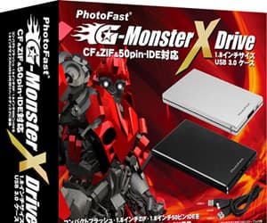 PhotoFast G-Monster X Drive превращает жесткие диски, SSD и карты стандарта CompactFlash во внешние накопители