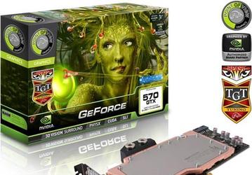 TGT оснащает 3D-карту GeForce GTX 570 водоблоком