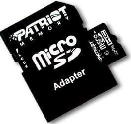 Patriot выпускает две новые карты памяти microSDHC, соответствующие требованиям Class 10