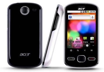 Acer beTouch E140 – производительный смартфон в компактном корпусе