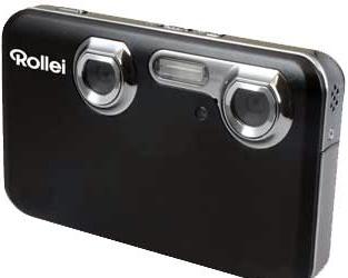 Фотокамера Rollei Power Flex 3D оснащена двумя объективами, позволяет делать 3D-снимки