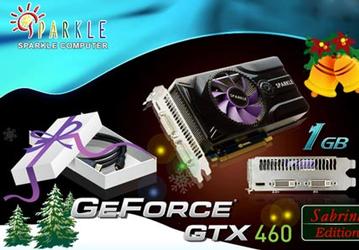 SPARKLE называет именем киногероини 3D-карту GeForce GTX 460 SE