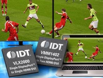IDT представила трансляторы DisplayPort-to-Multi-Output-HDMI/DVI