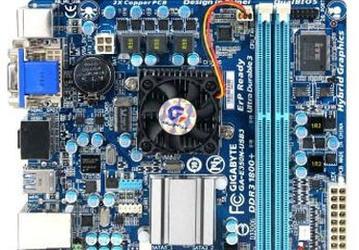 Gigabyte готовит к выпуску системную плату Mini-ITX на платформе AMD Brazos