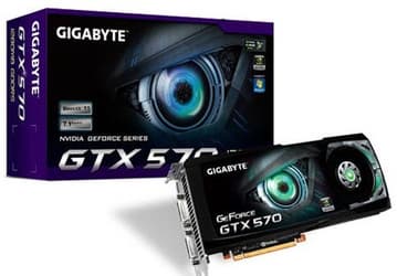 3D-карты GeForce GTX 570 в исполнении Gigabyte и PNY «засветились» до официальной премьеры