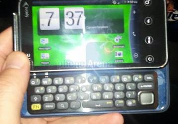 Первые снимки смартфона HTC EVO Shift 4G