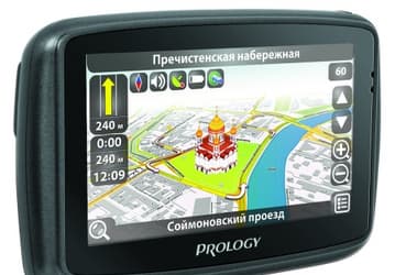 Новый портативный навигатор с GPRS – Prology iMap-550AG