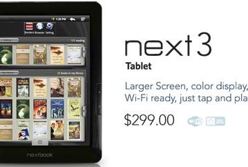Nextbook Next3 — очередной планшет под управлением ОС Android