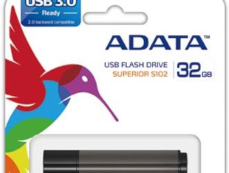 ADATA оснащает флэш-накопители S102 интерфейсом USB 3.0