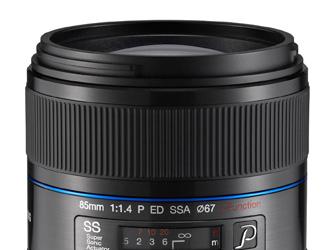 Появилось фото и технические данные объектива Samsung 85mm f/1.4 NX