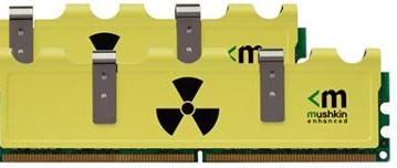 Mushkin добавляет в серию Radioactive два набора модулей памяти DDR3-1600
