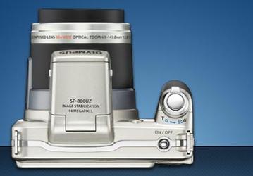 Olympus называет SP-800UZ самой маленькой в мире камерой с 30-кратным «зумом»