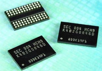 Samsung завершает разработку чипов памяти DRAM DDR3 по нормам 30-нм класса