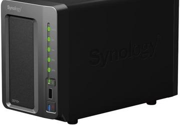 Synology выпускает двухдисковый NAS-сервер DiskStation DS710+