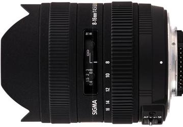 Объектив SIGMA 8-16mm F4.5-5.6 DC HSM: шире всех