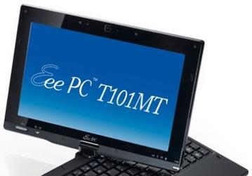ASUS готовит трансформируемый нетбук Eee PC T101MT с поддержкой «мультитач»