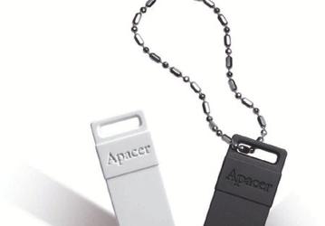 Ассортимент Apacer пополнился миниатюрным USB-накопителем Handy Steno AH110 