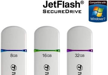 Изящные USB-накопители Transcend JetFlash 620 объемом до 32 ГБ защищают данные шифрованием 