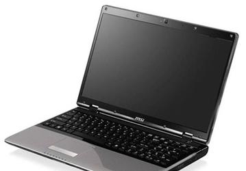 17-дюймовый ноутбук MSI CR720 имеет толщину 3,7 см и весит менее 3 кг