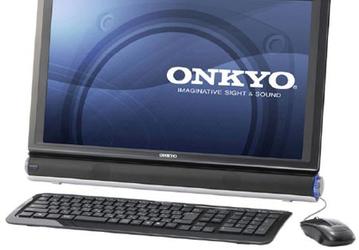 Основой изящного моноблочного ПК Onkyo DE411 стала платформа NVIDIA Ion