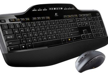 Беспроводной комплект клавиатура + мышь Logitech Wireless Desktop MK710 — три года работы от батареек