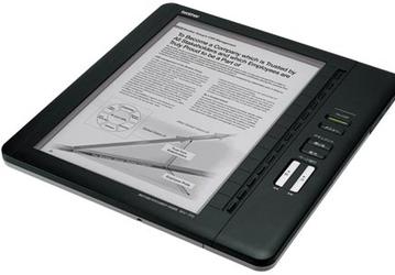 Размер экрана «электронной книги» Brother SV-70 равен 9,7 дюйма