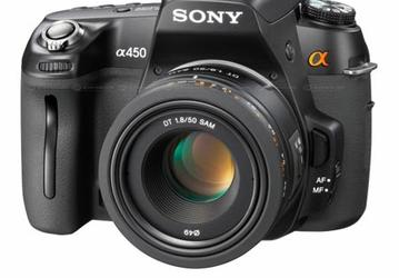 Sony пополняет линейку цифровых зеркальных камер моделью DLSR-A450