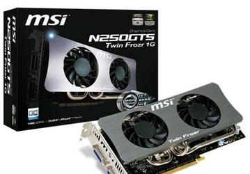 MSI замедляет 3D-карты N250GTS в ожидании Fermi