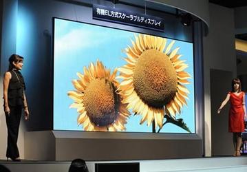 Послезавтра Mitsubishi покажет гигантский OLED-дисплей