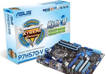 Системные платы ASUS на чипсетах H57 и H55 вошли в серии P7H57D и P7H55