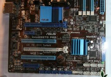 Системная плата ASUS M4A89GTOD PRO имеет «родную» поддержку интерфейса SATA 6 Гбит/с
