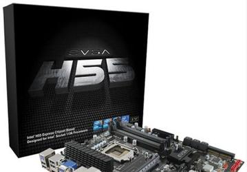 EVGA готовит системные платы на основе чипсетов H55 и H57