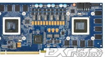 Galaxy объединяет две видеокарты GeForce GTS 250 на одной печатной плате