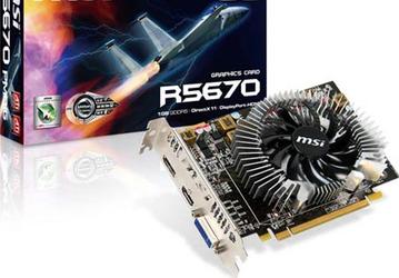 R5670-PMD1 — MSI предлагает свой вариант Radeon HD 5670 для любителей «разгона»