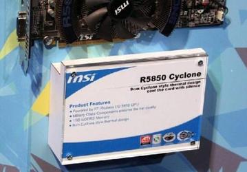 3D-карты MSI R5870 Lightning и R5850 Cyclone рассчитаны на «разгон»